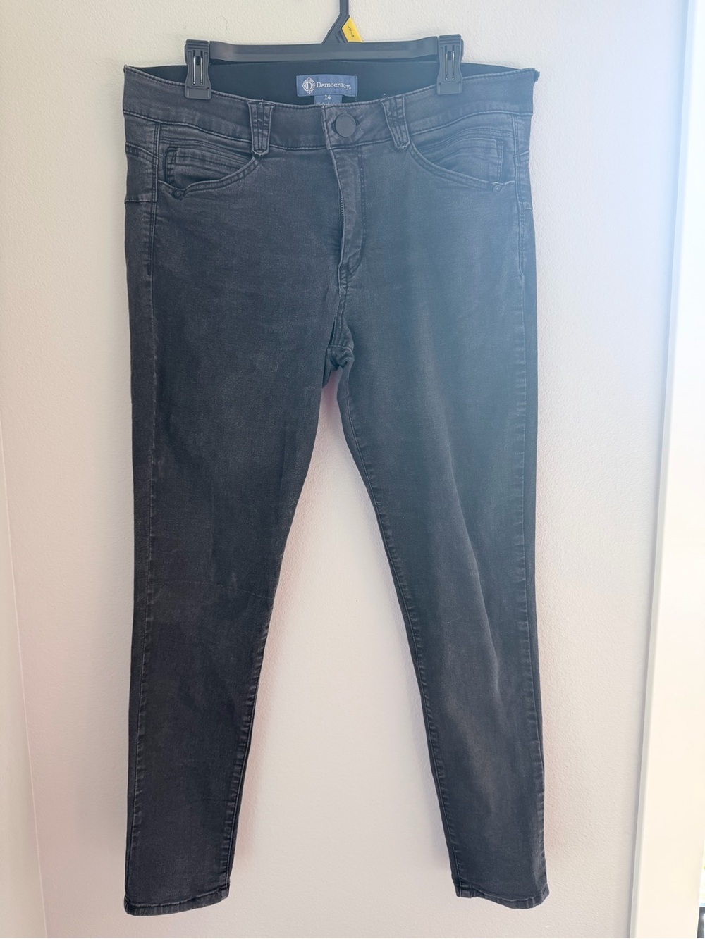 Democracy Absolution Women's Washed Black Skinny Jeans